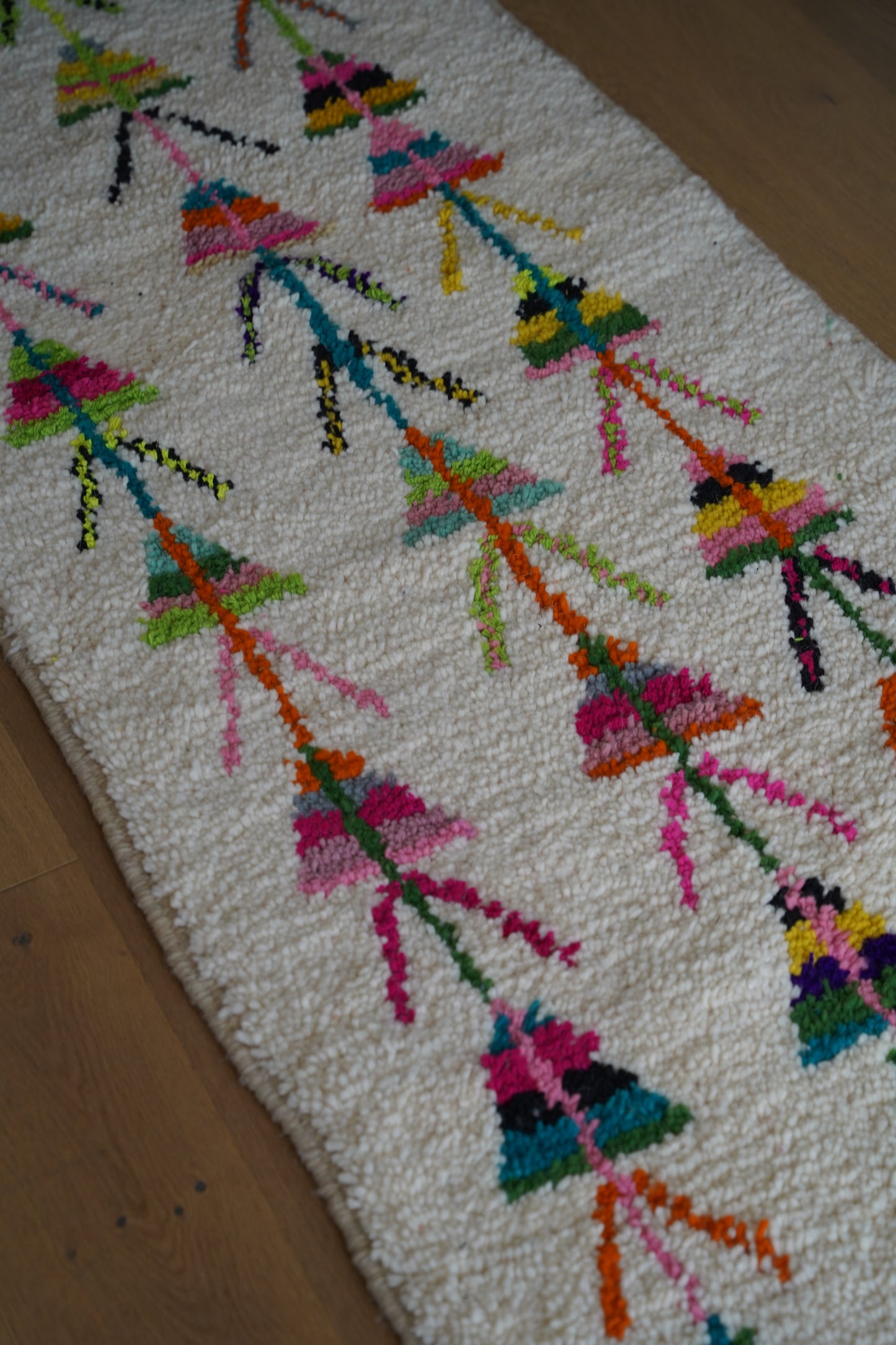 Tapis couloir coloré 265 x 70