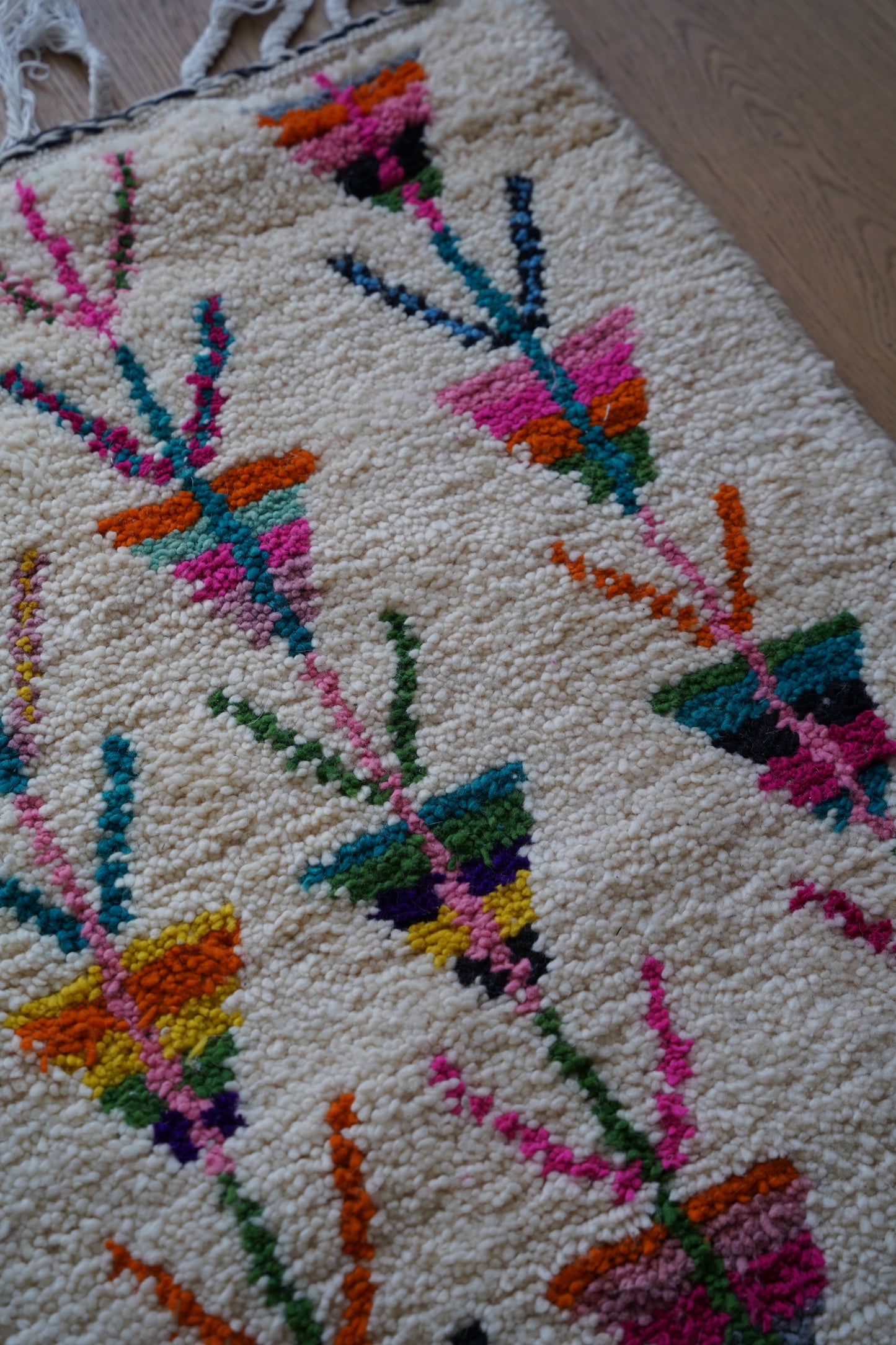 Tapis couloir coloré 265 x 70