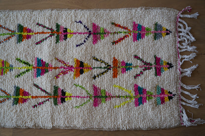 Tapis couloir coloré 265 x 70