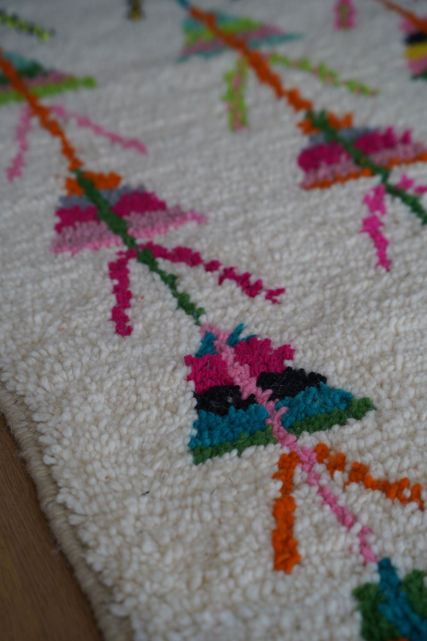 Tapis couloir coloré 265 x 70