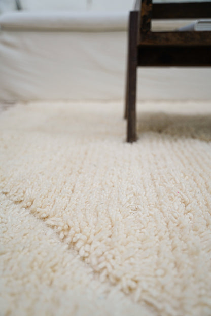 Tapis Beige Élégant aux Motifs de Losanges 230 x 155 cm